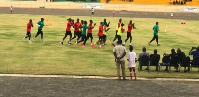 Premier galop d'entraînement des "Lions" à Thiès: Mané, Niang et Mendy absents