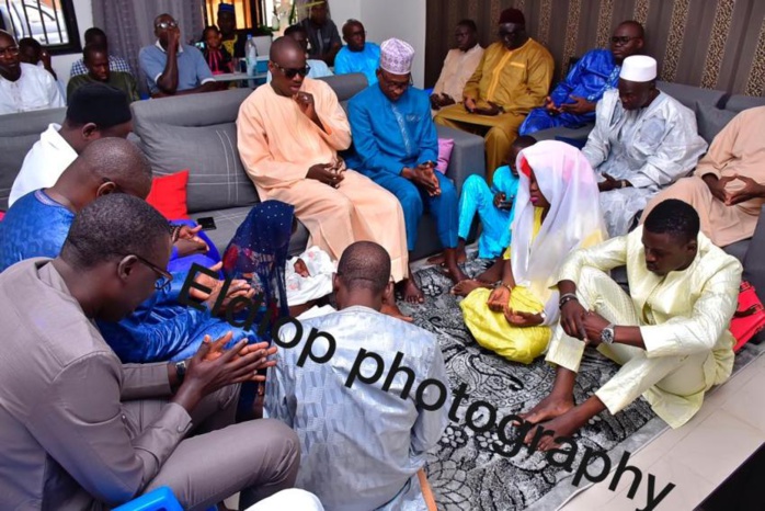 PHOTOS - Baptême: Bouba Diop "Soulagé", homme de confiance de Wally Seck, papa pour la deuxième fois 