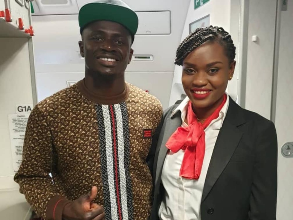 (PHOTOS) - Sadio Mané, Monsieur modestie..: Il a rejoint la sélection par vol simple