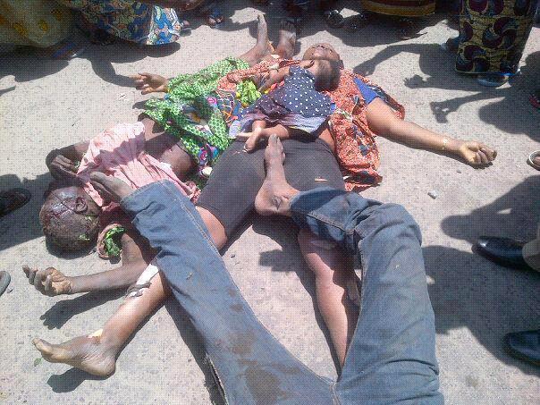 Photos de l'explosion d'un dépôt de munition a Brazzaville