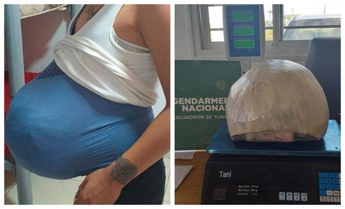 Une femme enceinte... de 4,5 kg de cannabis