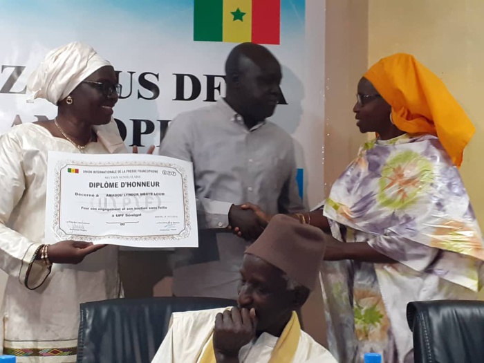 L'Union de la presse francophone honore 5 pionniers de la presse sénégalaise