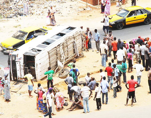 Matam : 15 blessés dans un accident de la circulation