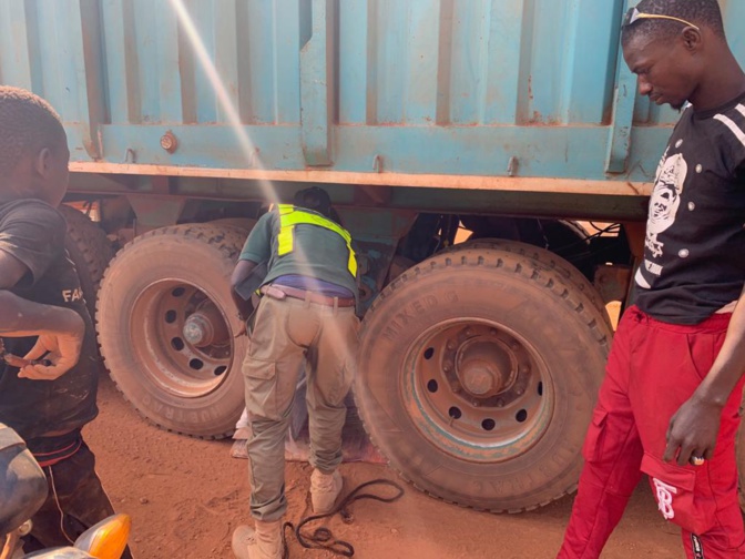 Kédougou: la Brigade des Douanes de Moussala saisit 248 kg de chanvre indien (images)