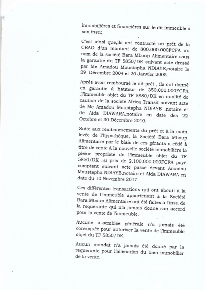 Escroquerie et abus de biens sociaux : Serigne Mboupe et son frère visés par une plainte…de leur sœur Escroquerie et abus de biens sociaux : Serigne Mboupe et son frère visés par une plainte…de leur sœur