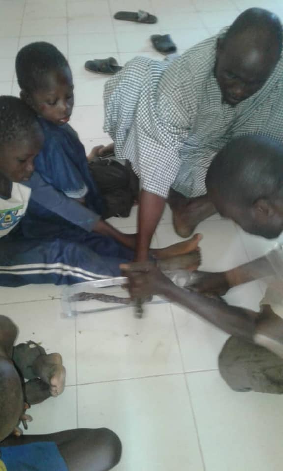 Village de Coki différent de l'institut Amadou Sakhir Lo: Arrestation d'un marabout pour pratiques esclavagistes, de fortes pressions pour le faire libérer (images)