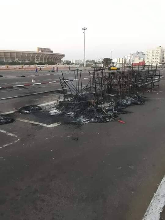 (PHOTOS) - Dakar: Le seul centre d’examen de permis vandalisé et incendié