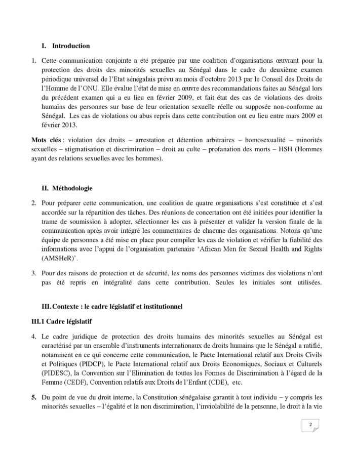 Récépissés des associations d'homosexuels: ces détails qui bétonnent les preuves brandies par Mame Matar Guèye (documents) 