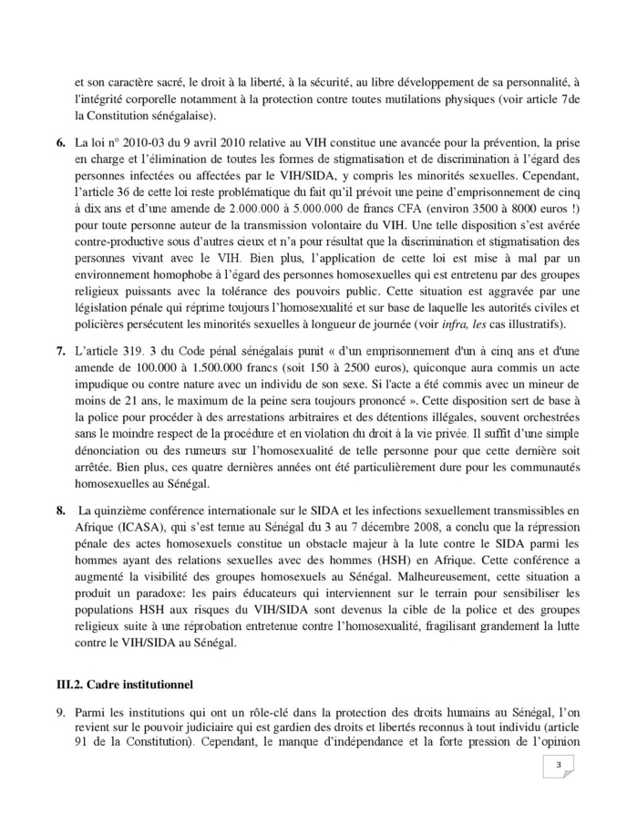 Récépissés des associations d'homosexuels : ces détails qui bétonnent les preuves brandis par de Mame Matar Gueye (documents) Récépissés des associations d'homosexuels : ces détails qui bétonnent les preuves brandis par de Mame Matar Gueye (documents)