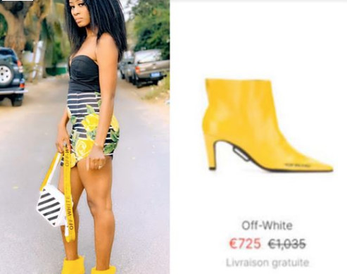Chaussures à 475 000 FCfa, Queen Biz déclenche un challenge qui affole la toile