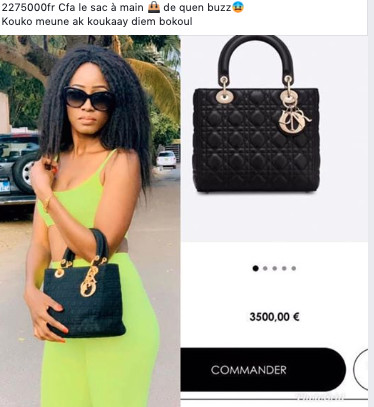 Chaussures à 475 000 FCfa, Queen Biz déclenche un challenge qui affole la toile