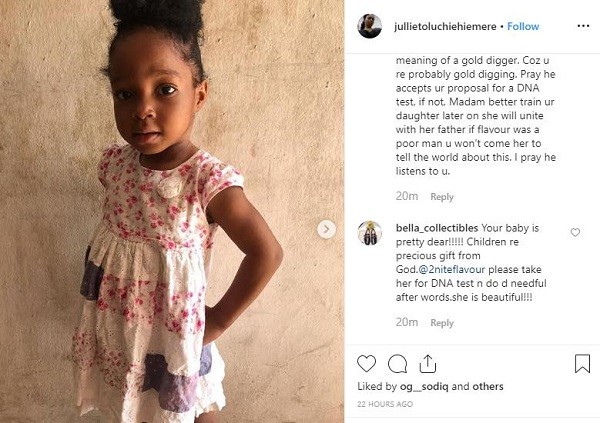 Une femme accuse Flavour d’être le père de sa fille de 3 ans