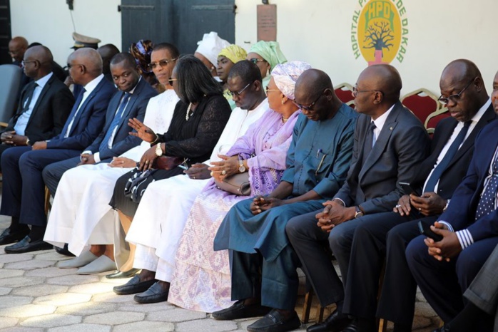 PHOTOS – Les images tristes de la levée du corps de l’épouse de Léopold Sédar Senghor, Colette Senghor