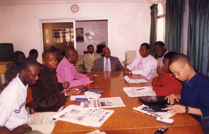 [Photo Inédite] Wade et Souleymane Jules Diop autour d'une même table