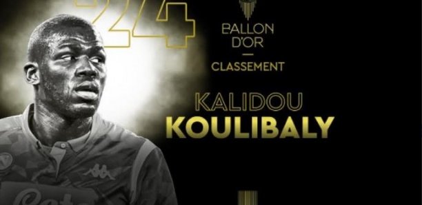 Ballon d'Or: Kalidou Koulibaly, 24e au classsement