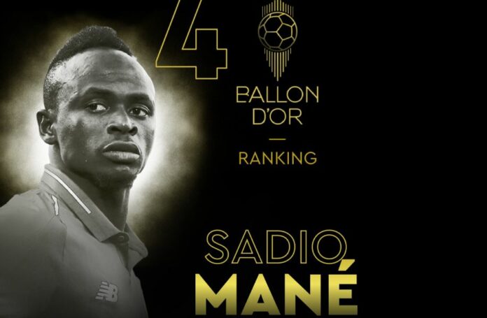 Classement ballon d’or 2019 FF:  Découvrez les pays africains qui ont snobé Sadio Mané