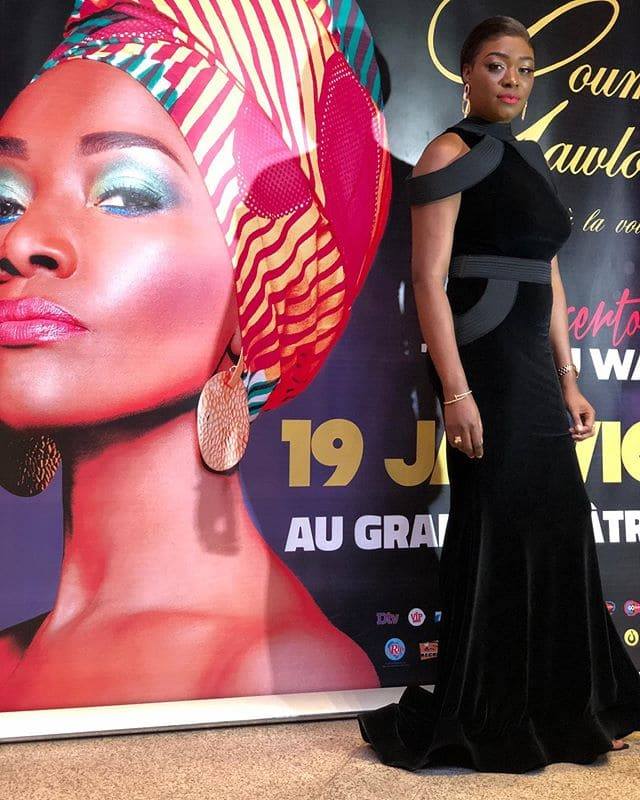 PHOTOS – Soirée Coumba Gawlo: La robe chic et glamour de Khady Ndiaye Bijou qui illumine la toile
