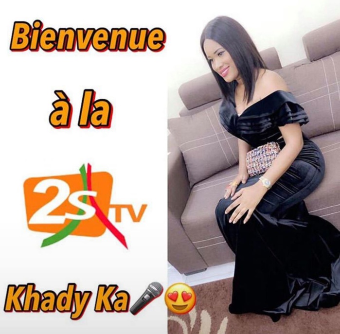 Après sa démission de la Sen Tv, Khady Kâ atterrit à la 2sTv