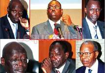Macky Sall accueilli par les cinq juges du conseil constitutionnel