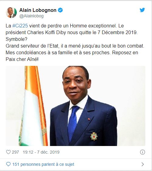 Côte d'Ivoire: Décès de l'ancien ministre Charles Diby Koffi