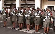 Fête de l’indépendance: Les femmes bien représentées dans les rangs de l’Armée nationale