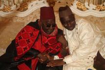 Le Président Macky Sall en visite chez le Khalif Général des Tidjanes Serigne Mansour Sy aux almadies