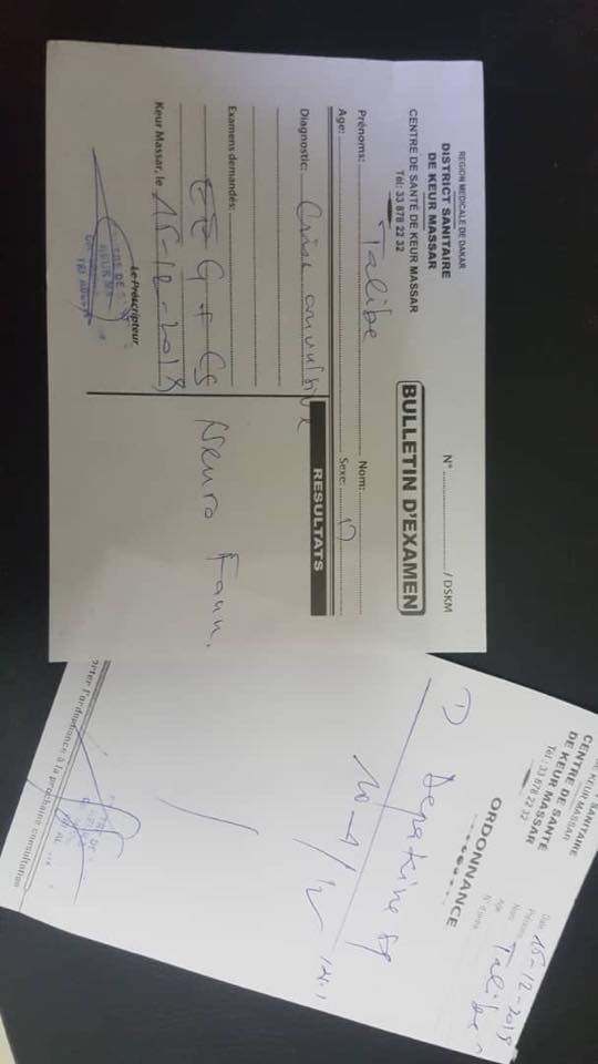 Photos: Un talibé retrouvé inanimé, les sapeurs-pompiers refusent de le prendre en charge Photos: Un talibé retrouvé inanimé, les sapeurs-pompiers refusent de le prendre en charge