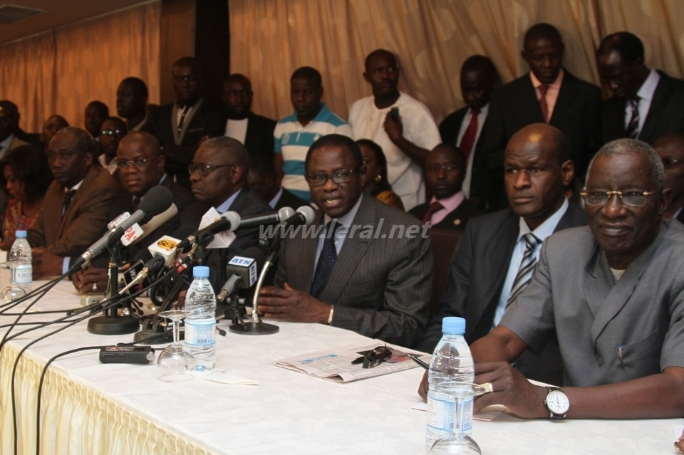 PAPE DIOP ET LES FRONDEURS DU PDS CREENT L'ALLIANCE BOKK GUISS GUISS POUR DEFIER WADE
