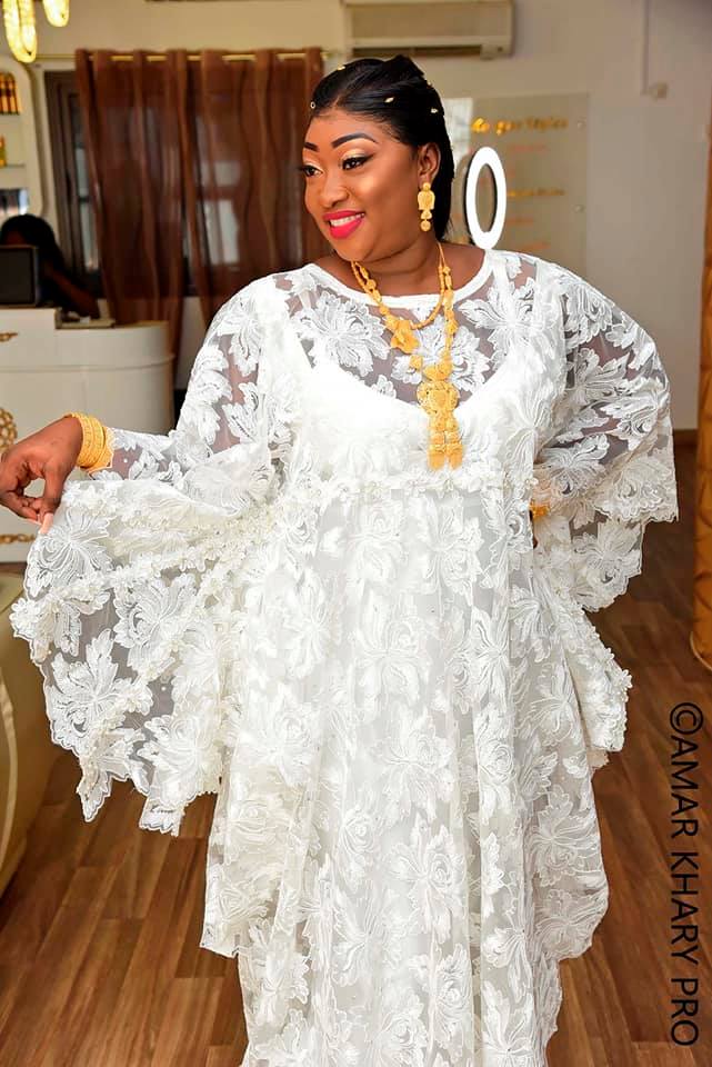 PHOTOS - Le baptême du fils de Mama Thiam "Diva création", Mme Diassé
