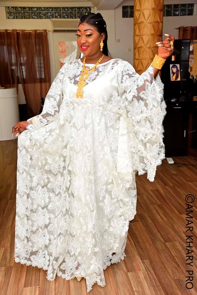 PHOTOS - Le baptême du fils de Mama Thiam "Diva création", Mme Diassé