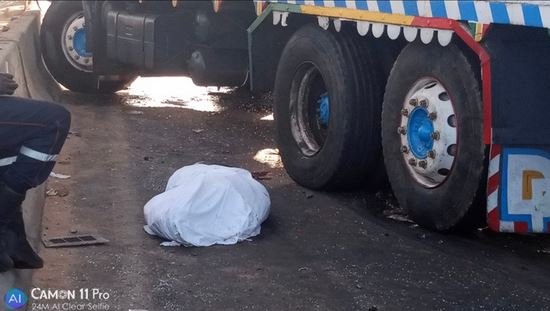 (Photos/VIDEO): Accident à hauteur du stade LSS