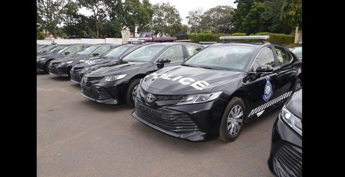 La Chine offre 100 véhicules de police au Ghana