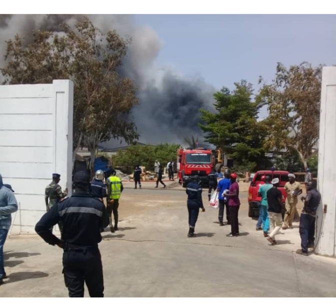 Armée sénégalaise: Un incendie fait des dégâts estimés à plusieurs millions