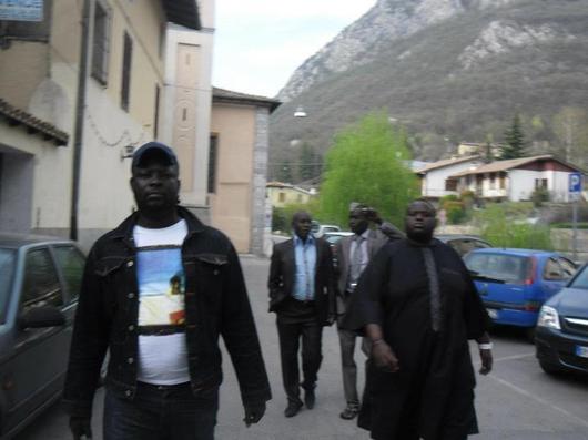 La promenade des comédiens sénégalais en Italie!