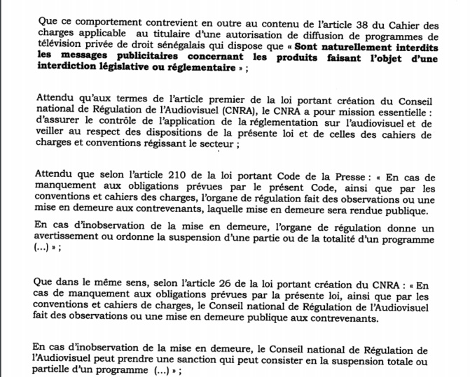 Urgent: Les programmes de la SEN TV suspendus