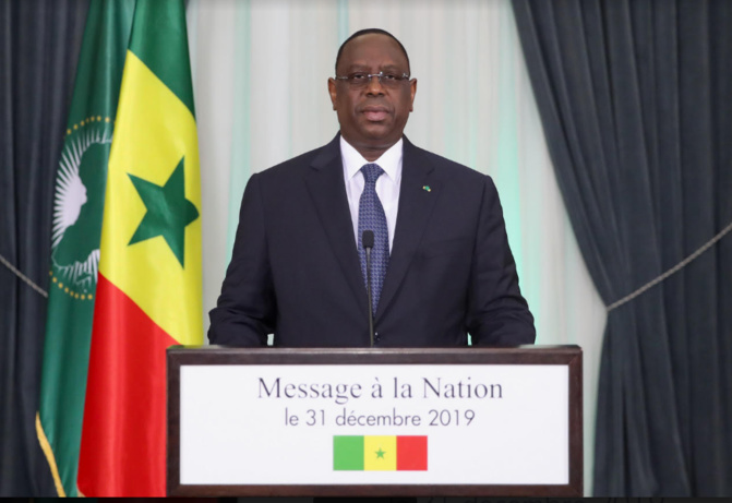31 Décembre 2019: L’intégralité du Message à la Nation du Président Macky Sall à l'occasion du nouvel An