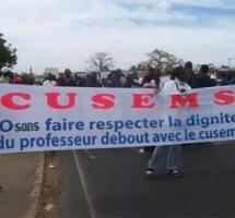 Education : Le Cusems suspend son mot d’ordre de grève