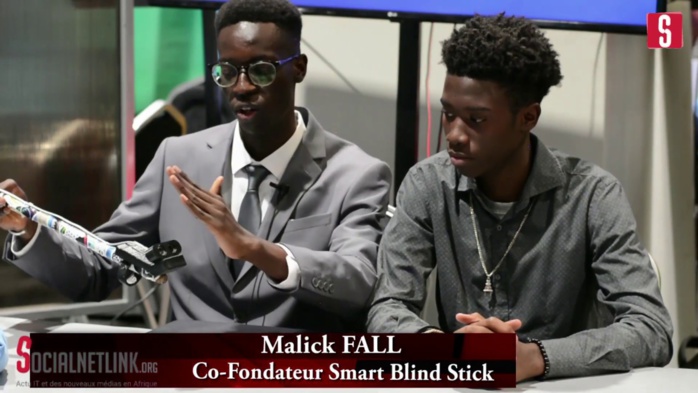 Innovation: Deux lycéens sénégalais inventent une canne intelligente pour les personnes non-voyantes… 