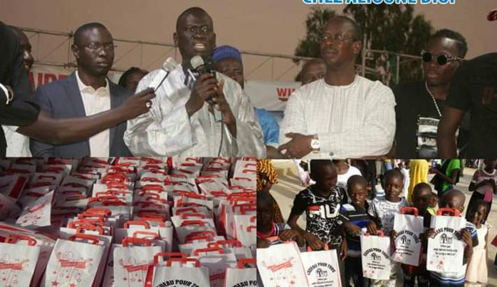 FETE DU NOUVEL AN: SERIGNE MBOUP OFFRE 5000 CADEAUX AUX ENFANTS DE KAOLACK