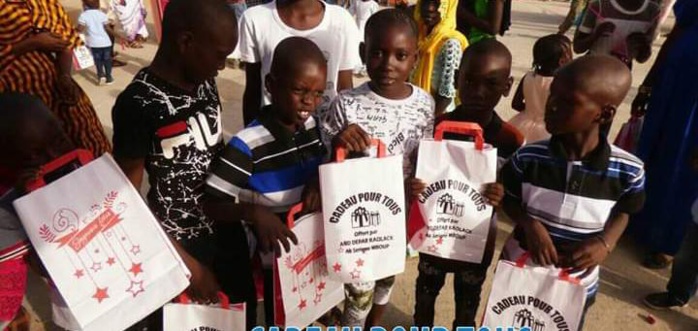 FETE DU NOUVEL AN: SERIGNE MBOUP OFFRE 5000 CADEAUX AUX ENFANTS DE KAOLACK