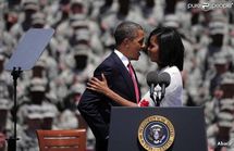 Michelle Obama : Barack en campagne, pas question de faire tapisserie !