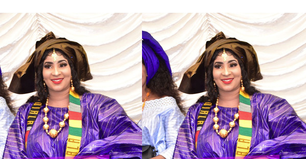 Photos: Baptême de son fils, regardez le bisou de Baboye   à sa femme