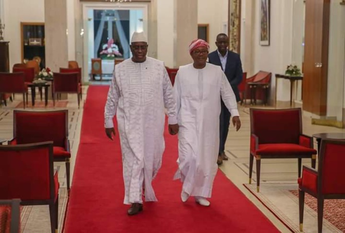Umaro Sissoco Embalo a réservé sa première visite au Président Macky Sall