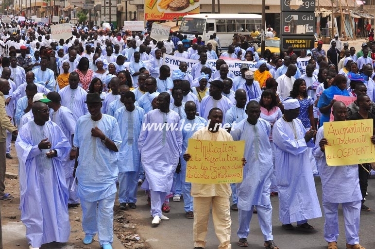 Les images du face-à-face Macky Sall - Syndicalistes