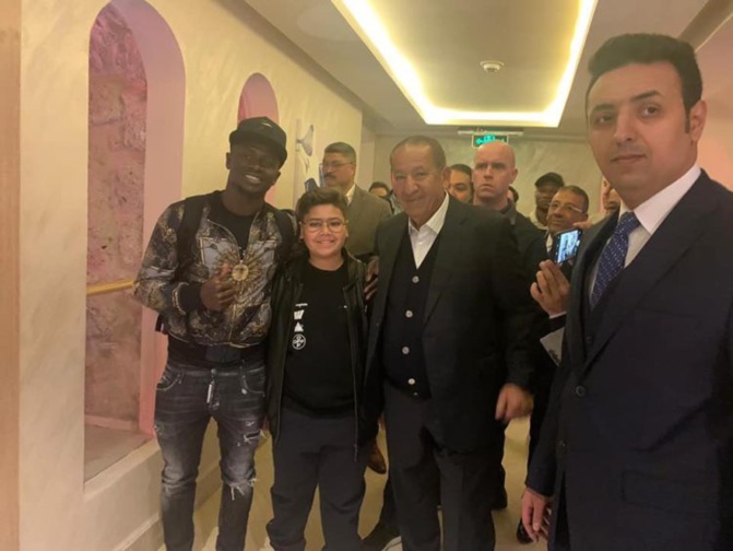 Ballon d'Or: Regardez les images de l'arrivée de Sadio Mané au Caire