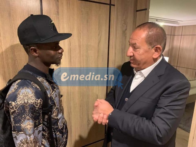 Ballon d'Or: Regardez les images de l'arrivée de Sadio Mané au Caire
