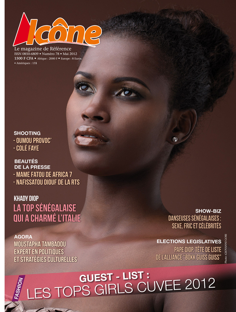 Voici la couverture de FLASH PEOPLE ET ICONE MAGAZINE