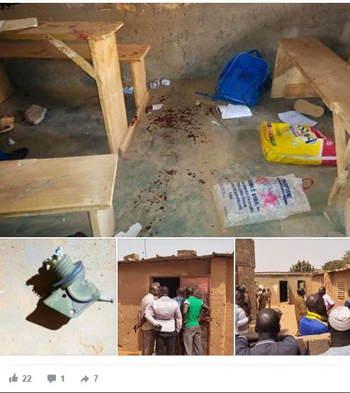 Burkina Faso: Une grenade explose dans les mains d’un élève à Ougadougou