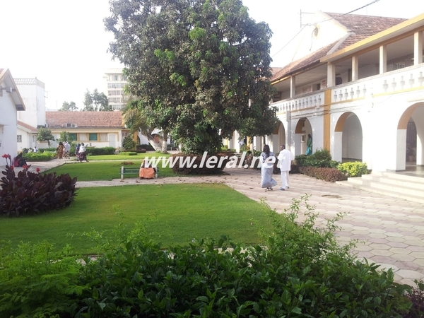 La  Première Dame à l’Hôpital Principal de Dakar