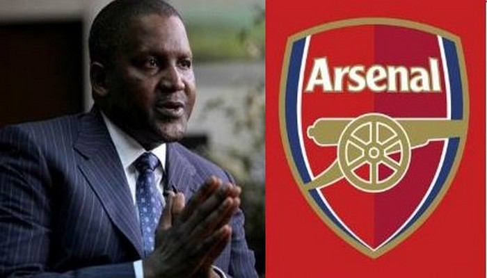 Aliko Dangote révèle la date à laquelle il pourrait acheter Arsenal